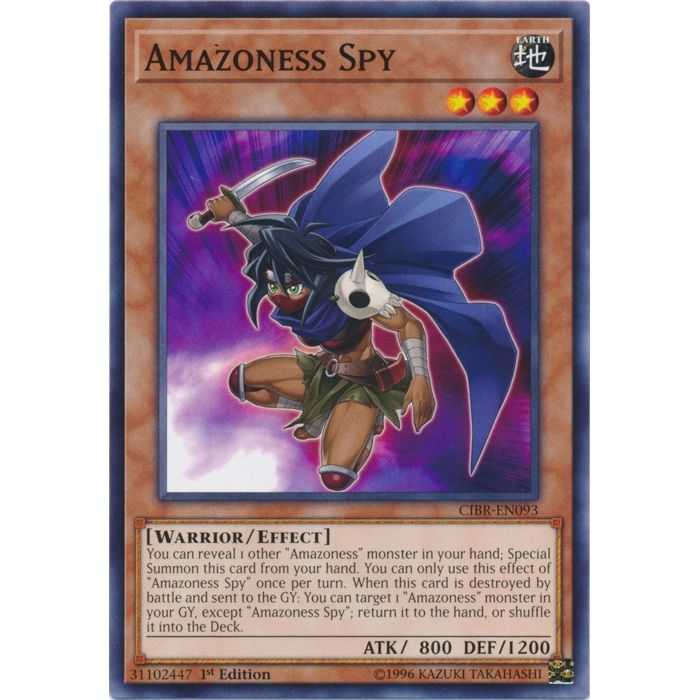 Amazoness Spy (Common) – Circuit Break | Carta YUGIOH en México