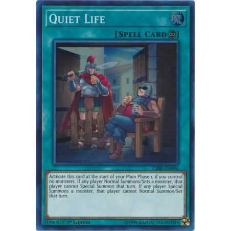 Quiet Life (Super Rare) – Circuit Break | Carta YUGIOH en México