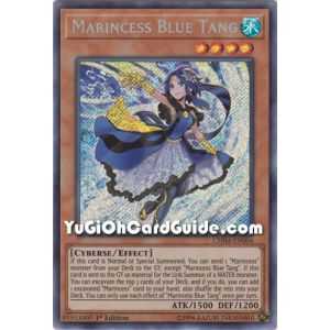 Marincess Blue Tang (Secret Rare) – Chaos Impact | Carta YUGIOH en México