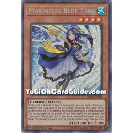 Marincess Blue Tang (Secret Rare) – Chaos Impact | Carta YUGIOH en México
