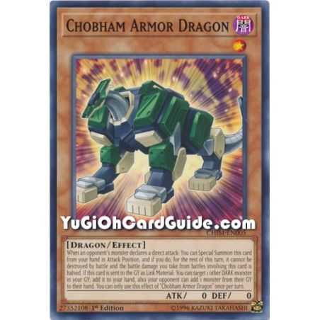 Chobham Armor Dragon (Common) – Chaos Impact | Carta YUGIOH en México