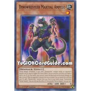 Dinowrestler Martial Ampelo (Common) – Chaos Impact | Carta YUGIOH en México