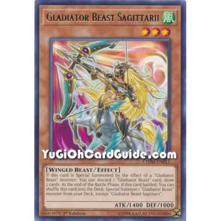 Gladiator Beast Sagittarii (Rare) – Chaos Impact | Carta YUGIOH en México