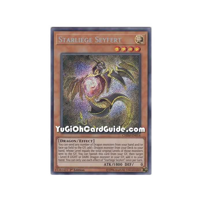 Starliege Seyfert (Secret Rare) – Chaos Impact | Carta YUGIOH en México