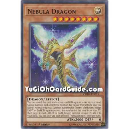 Nebula Dragon (Rare) – Chaos Impact | Carta YUGIOH en México
