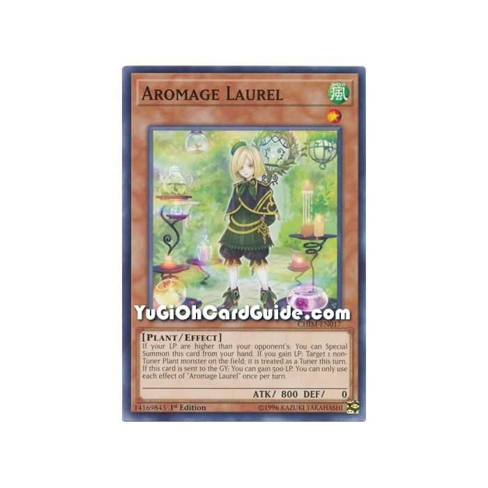 Aromage Laurel (Common) – Chaos Impact | Carta YUGIOH en México