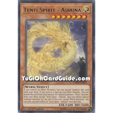 Tenyi Spirit - Ashuna (Rare) – Chaos Impact | Carta YUGIOH en México