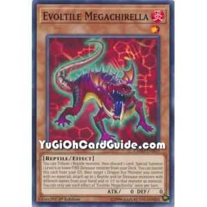 Evoltile Megachirella (Common) – Chaos Impact | Carta YUGIOH en México