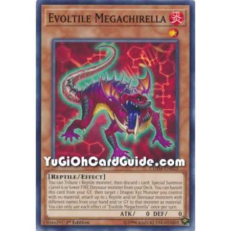 Evoltile Megachirella (Common) – Chaos Impact | Carta YUGIOH en México