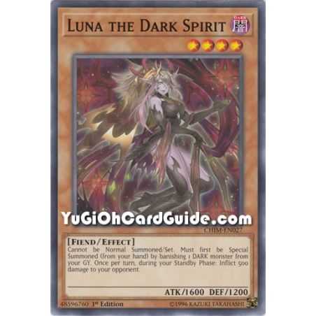 Luna the Dark Spirit (Common) – Chaos Impact | Carta YUGIOH en México