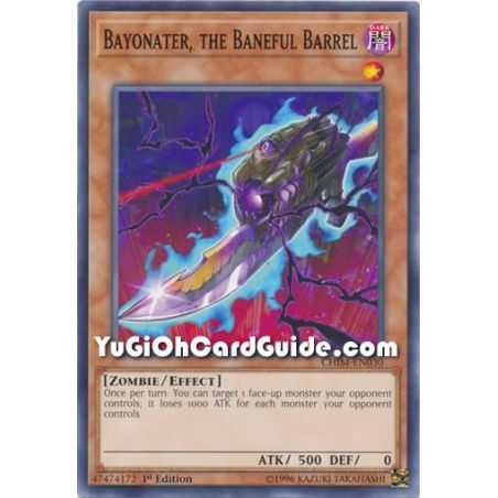 Bayonater, the Baneful Barrel (Common) – Chaos Impact | Carta YUGIOH en México