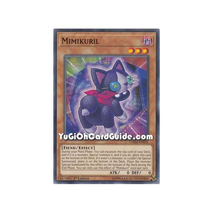 Mimikuril (Common) – Chaos Impact | Carta YUGIOH en México