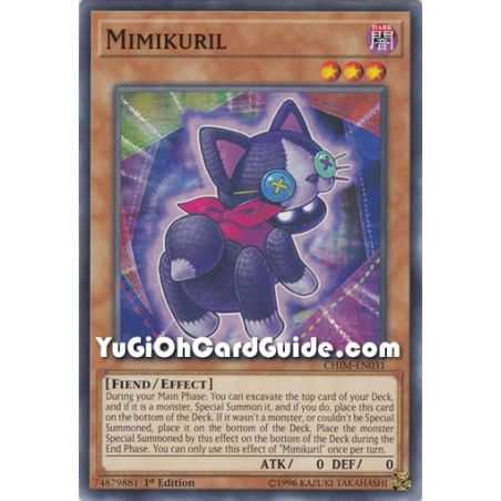 Mimikuril (Common) – Chaos Impact | Carta YUGIOH en México
