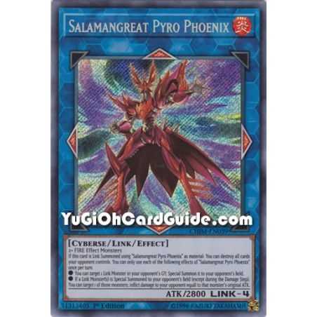 Salamangreat Pyro Phoenix (Secret Rare) – Chaos Impact | Carta YUGIOH en México