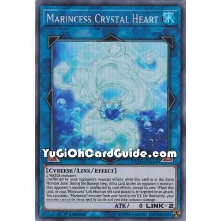 Marincess Crystal Heart (Super Rare) – Chaos Impact | Carta YUGIOH en México