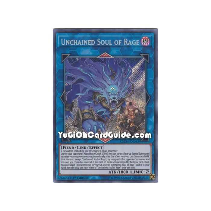 Unchained Soul of Rage (Secret Rare) – Chaos Impact | Carta YUGIOH en México