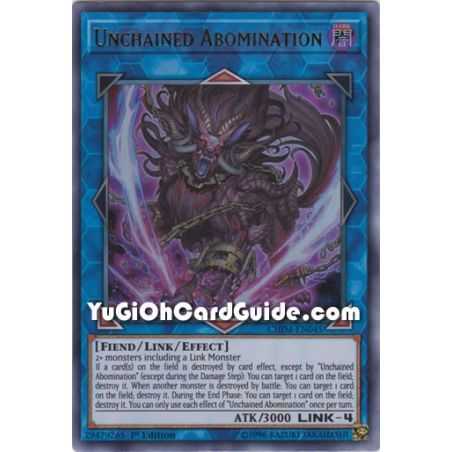Unchained Abomination (Ultra Rare) – Chaos Impact | Carta YUGIOH en México