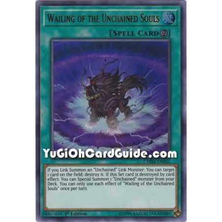 Wailing of the Unchained Souls (Ultra Rare) – Chaos Impact | Carta YUGIOH en México