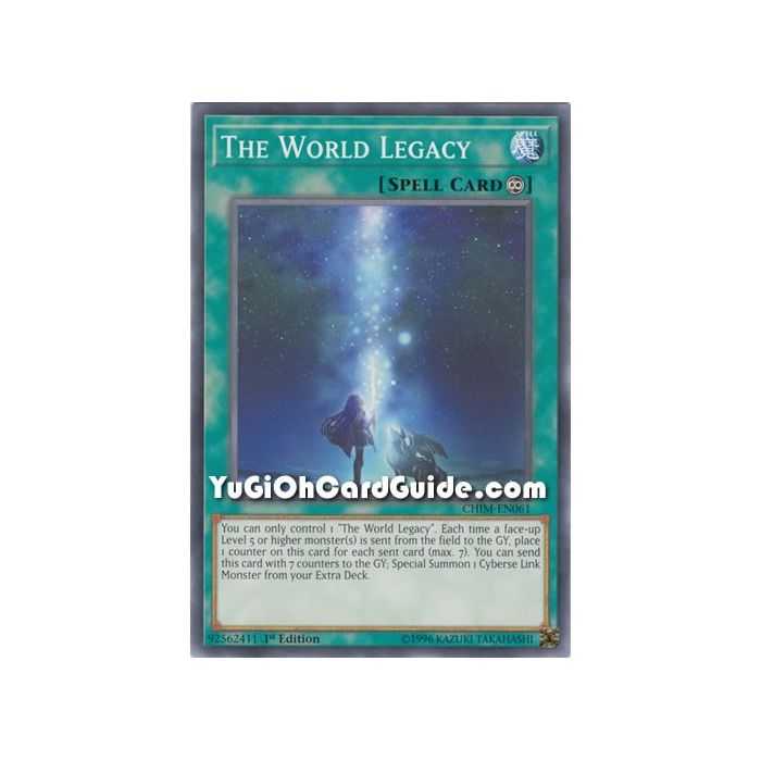 The World Legacy (Common) – Chaos Impact | Carta YUGIOH en México