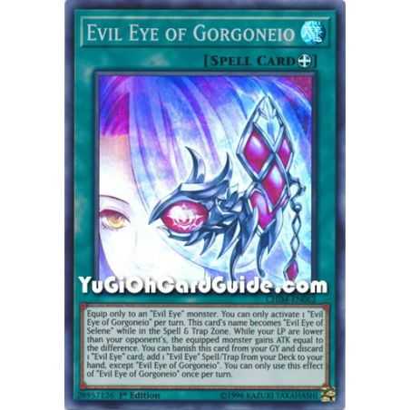 Evil Eye of Gorgoneio (Super Rare) – Chaos Impact | Carta YUGIOH en México