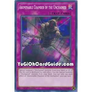 Abominable Chamber of the Unchained (Common) – Chaos Impact | Carta YUGIOH en México