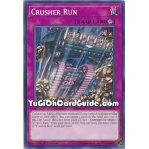 Crusher Run (Common) – Chaos Impact | Carta YUGIOH en México