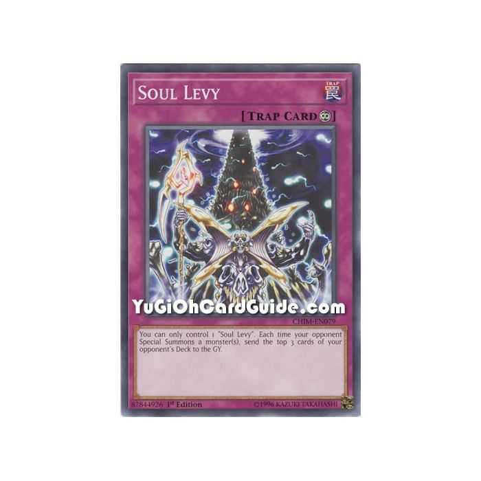 Soul Levy (Common) – Chaos Impact | Carta YUGIOH en México