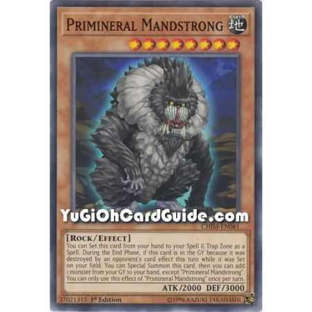 Primineral Mandstrong (Common) – Chaos Impact | Carta YUGIOH en México