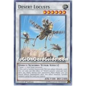 Desert Locusts (Common) – Chaos Impact | Carta YUGIOH en México