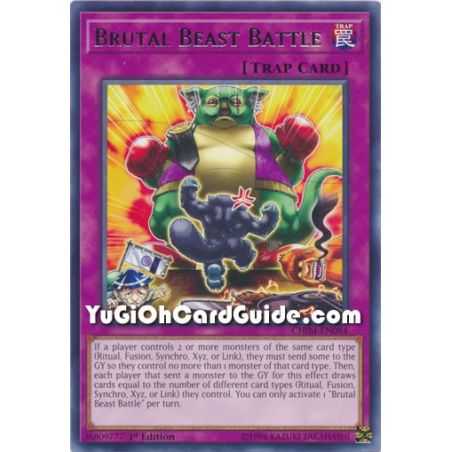 Brutal Beast Battle (Rare) – Chaos Impact | Carta YUGIOH en México