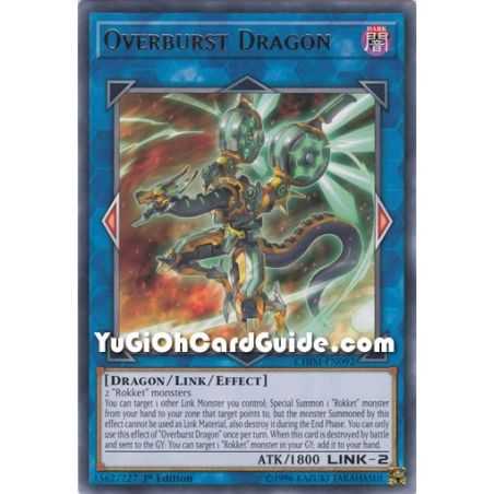 Overburst Dragon (Rare) – Chaos Impact | Carta YUGIOH en México