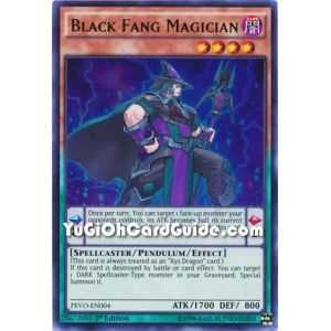 Black Fang Magician (Ultra Rare) – Pendulum Evolution | Carta YUGIOH en México