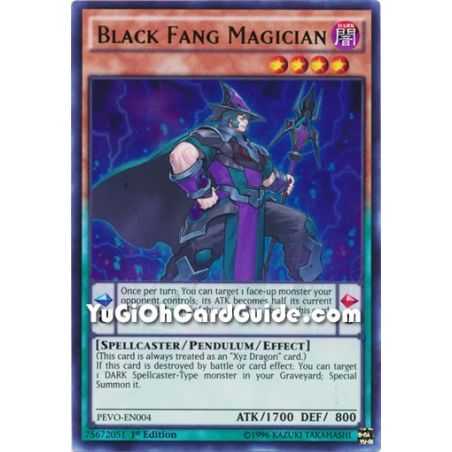 Black Fang Magician (Ultra Rare) – Pendulum Evolution | Carta YUGIOH en México