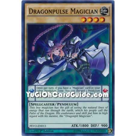 Dragonpulse Magician (Super Rare) – Pendulum Evolution | Carta YUGIOH en México