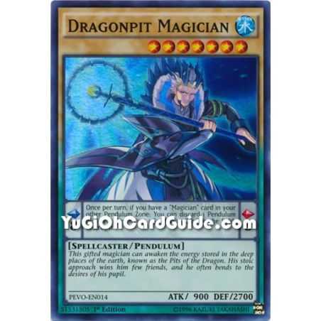 Dragonpit Magician (Super Rare) – Pendulum Evolution | Carta YUGIOH en México