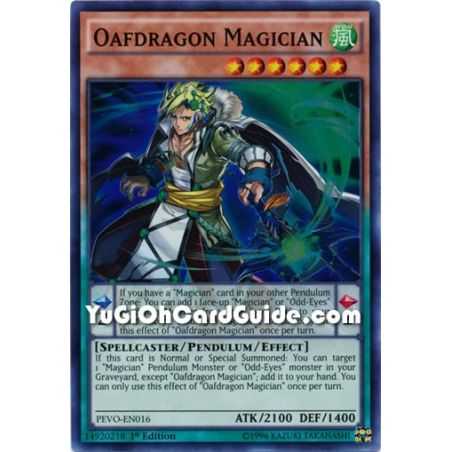 Oafdragon Magician (Super Rare) – Pendulum Evolution | Carta YUGIOH en México