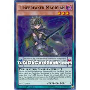 Timebreaker Magician (Super Rare) – Pendulum Evolution | Carta YUGIOH en México