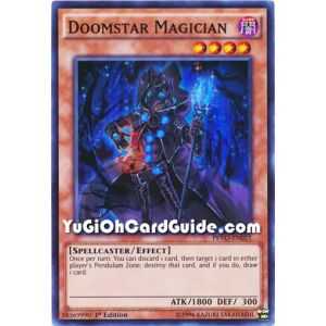 Doomstar Magician (Super Rare) – Pendulum Evolution | Carta YUGIOH en México