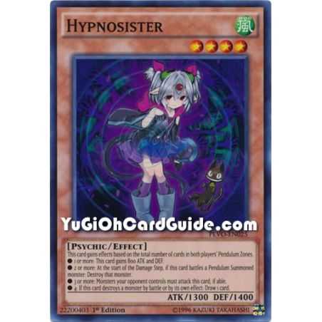 Hypnosister (Super Rare) – Pendulum Evolution | Carta YUGIOH en México