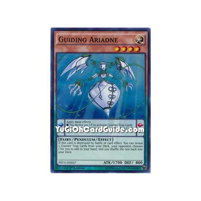 Guiding Ariadne (Super Rare) – Pendulum Evolution | Carta YUGIOH en México