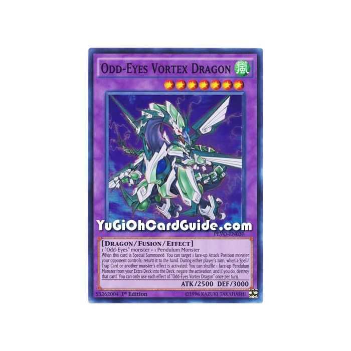Odd-Eyes Vortex Dragon (Super Rare) – Pendulum Evolution | Carta YUGIOH en México
