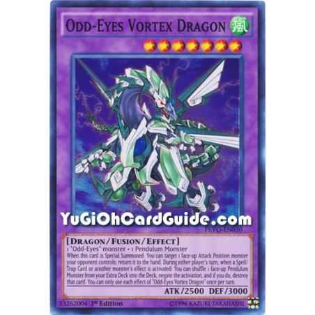 Odd-Eyes Vortex Dragon (Super Rare) – Pendulum Evolution | Carta YUGIOH en México
