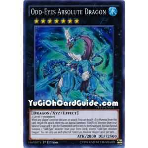 Odd-Eyes Absolute Dragon (Super Rare) – Pendulum Evolution | Carta YUGIOH en México