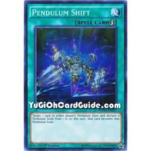 Pendulum Shift (Super Rare) – Pendulum Evolution | Carta YUGIOH en México