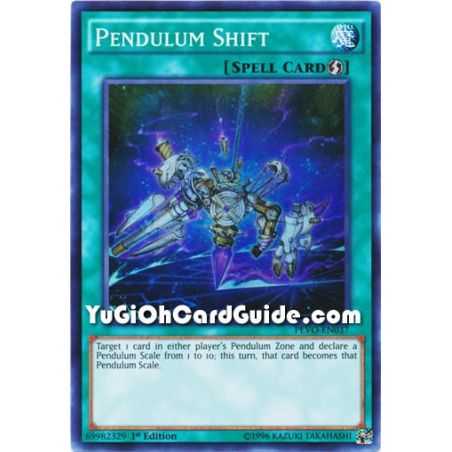 Pendulum Shift (Super Rare) – Pendulum Evolution | Carta YUGIOH en México