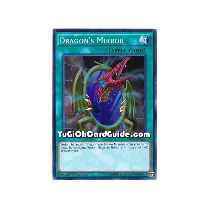 Dragon's Mirror (Super Rare) – Pendulum Evolution | Carta YUGIOH en México