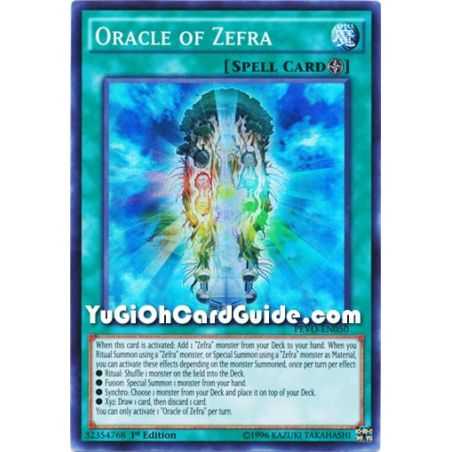 Oracle of Zefra (Super Rare) – Pendulum Evolution | Carta YUGIOH en México
