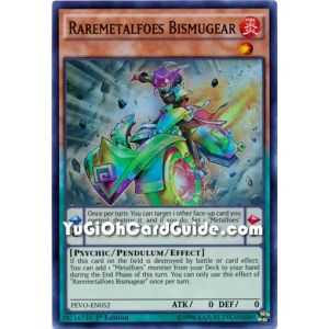 Raremetalfoes Bismugear (Super Rare) – Pendulum Evolution | Carta YUGIOH en México