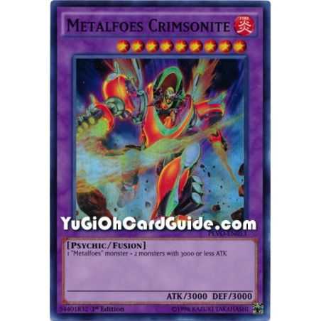 Metalfoes Crimsonite (Super Rare) – Pendulum Evolution | Carta YUGIOH en México