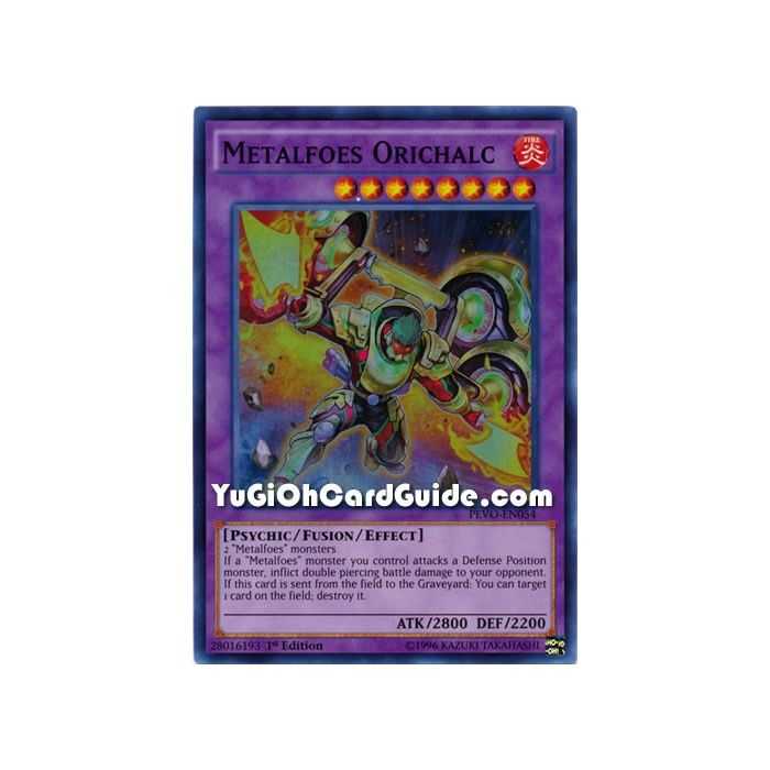 Metalfoes Orichalc (Super Rare) – Pendulum Evolution | Carta YUGIOH en México